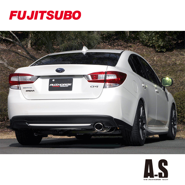 FUJITSUBO A-S 排氣管 SUBARU IMPREZA 4門 2017-