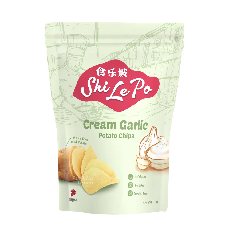 食樂坡 蒜香薯片