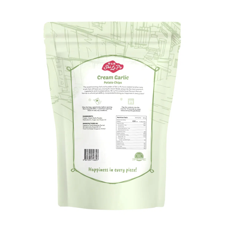 食樂坡 蒜香薯片