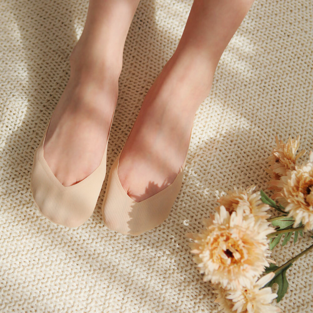 【5 Pairs SET】Banana Sisters Salt Ribbed Silicone Overshoes