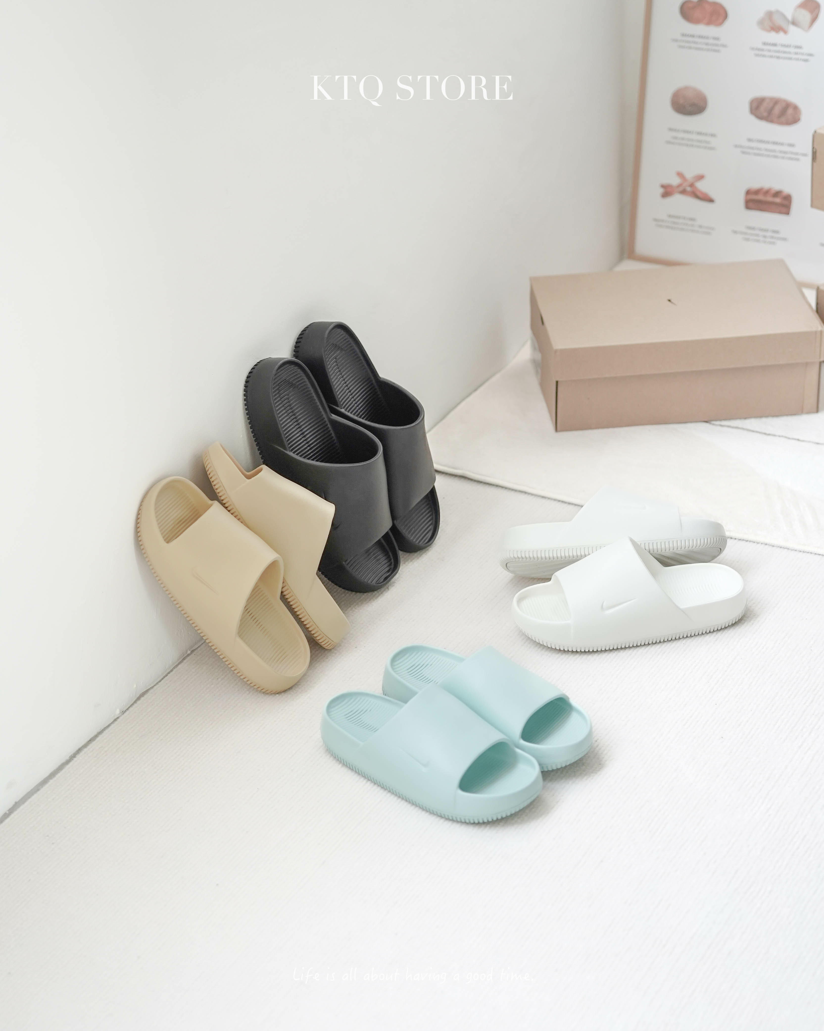 KTQ STORE ‧ Nike Calm Slide 白 FD4116-100