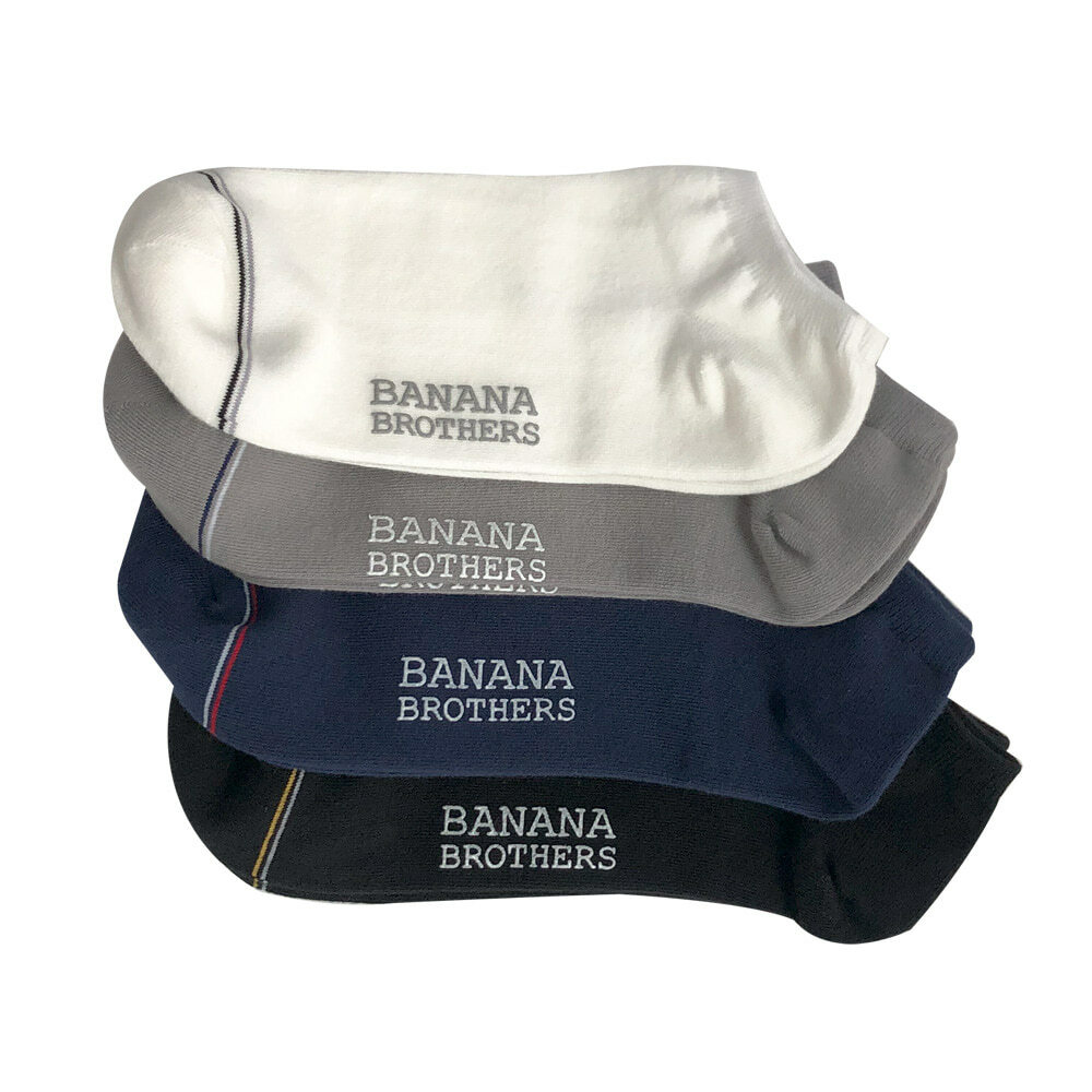 【3 Pairs SET】Banana Brothers Daily Sneakers Socks 3Feet