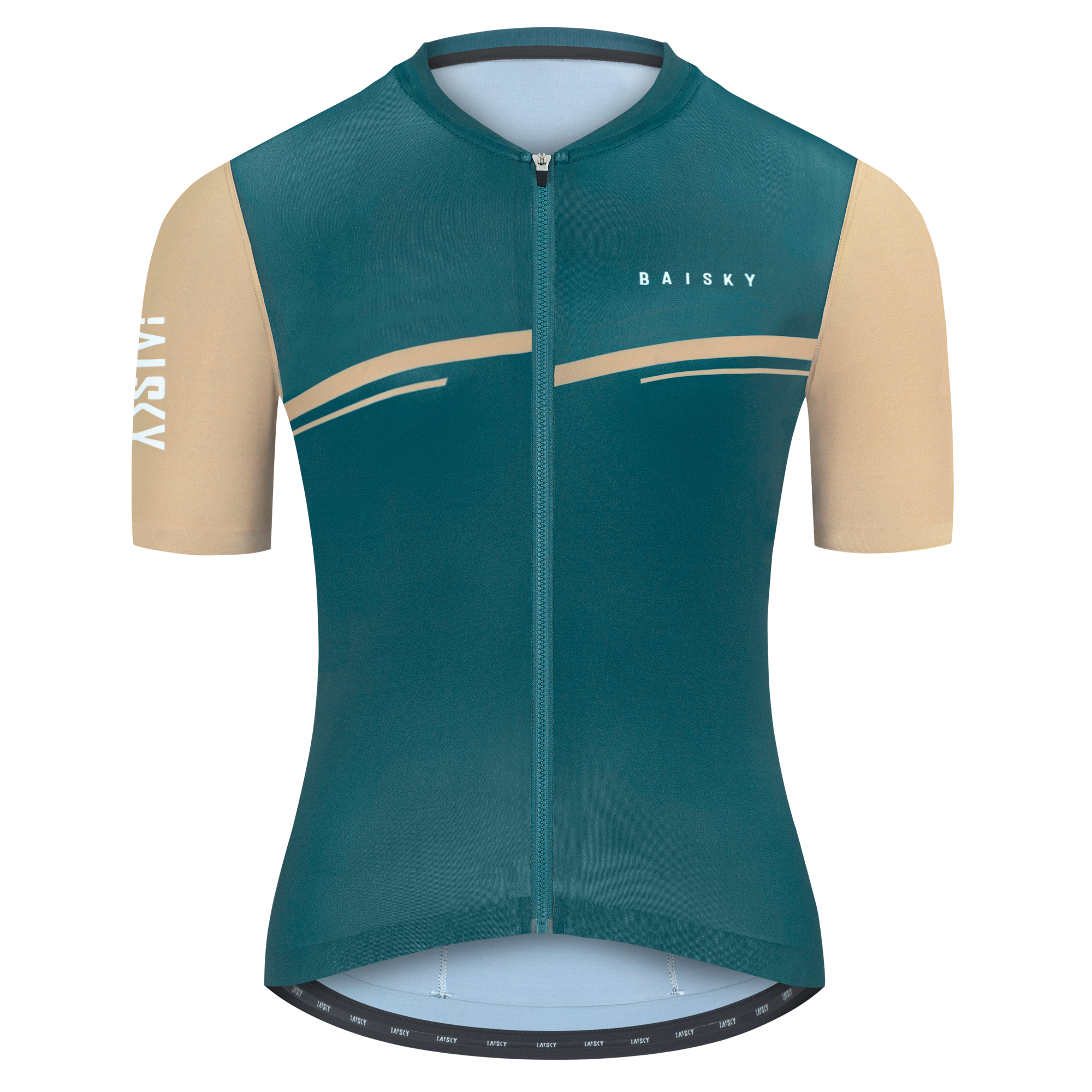 女款空力短車衣 坡道 綠