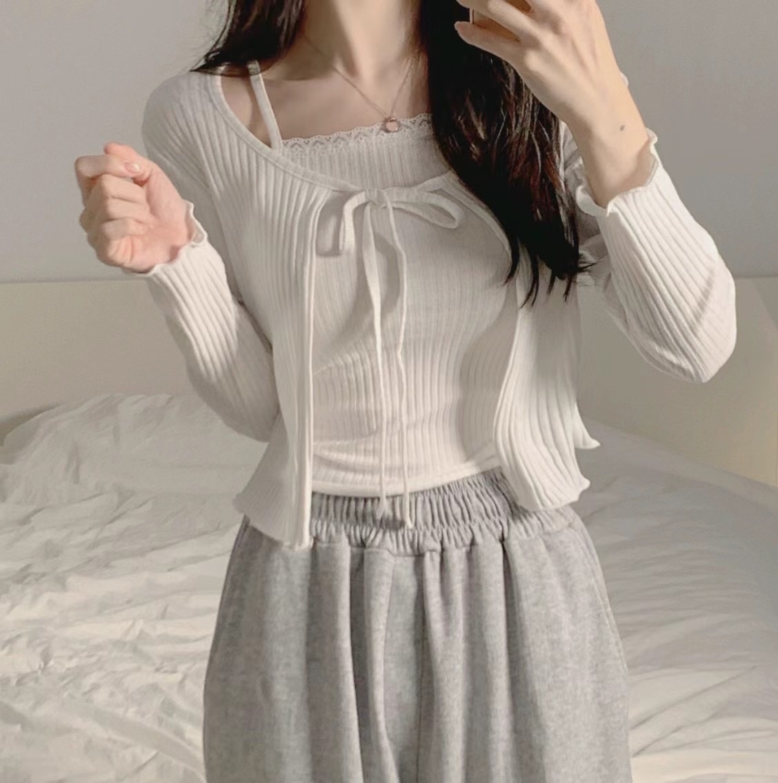 【優惠預訂】韓國坑紋SET（3色）