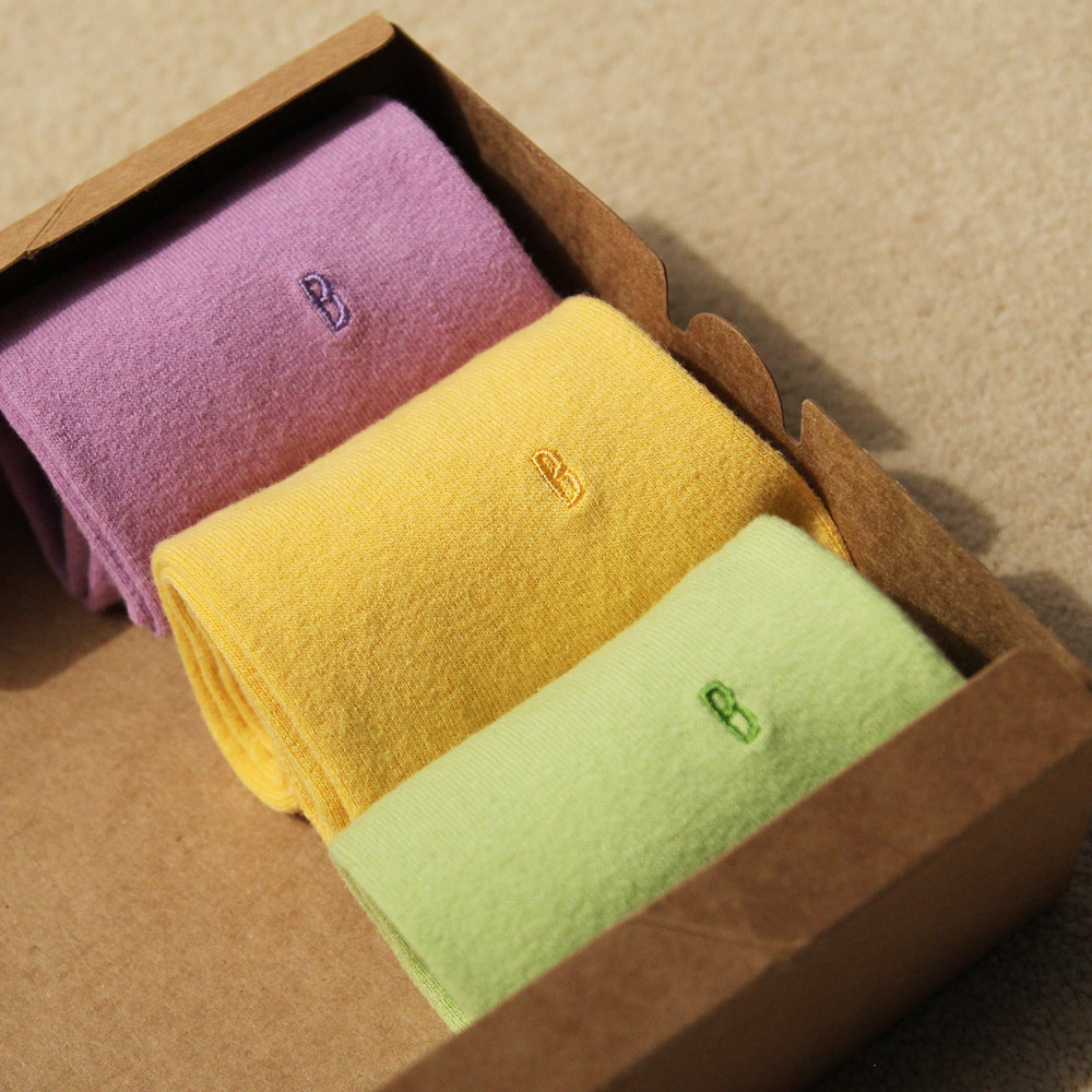 【3 Pairs SET】Banana Sisters Daily Banilla Socks