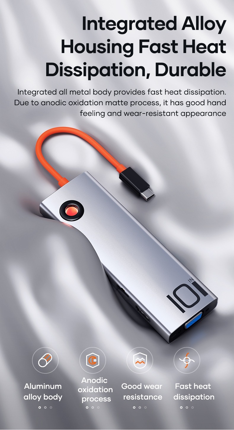 Rock 予琪 TR30 Type-c 7合1  擴充集線器