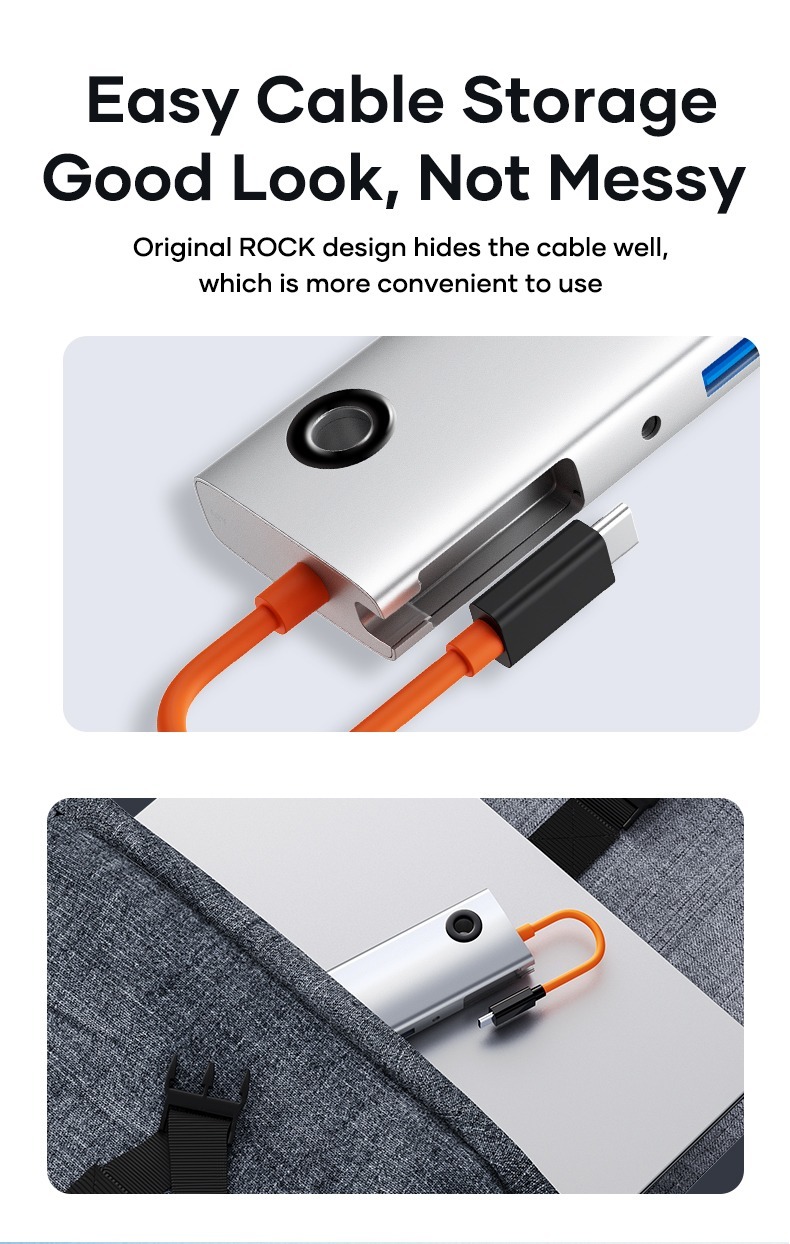 Rock 予琪 TR30 Type-c 7合1  擴充集線器