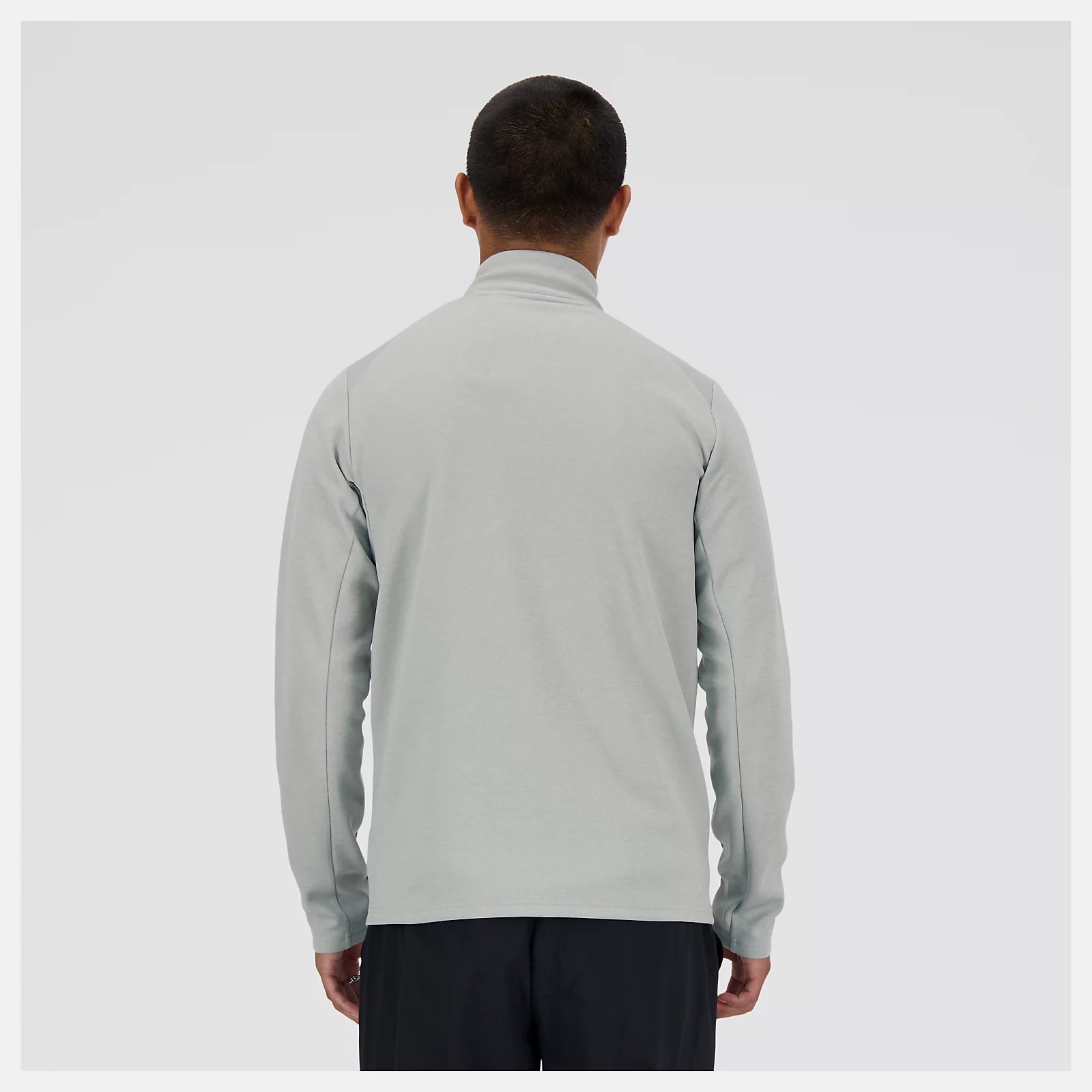 NEW BALANCE 外套 NB 灰色 立領 彈性 運動外套 男 MJ41178AG