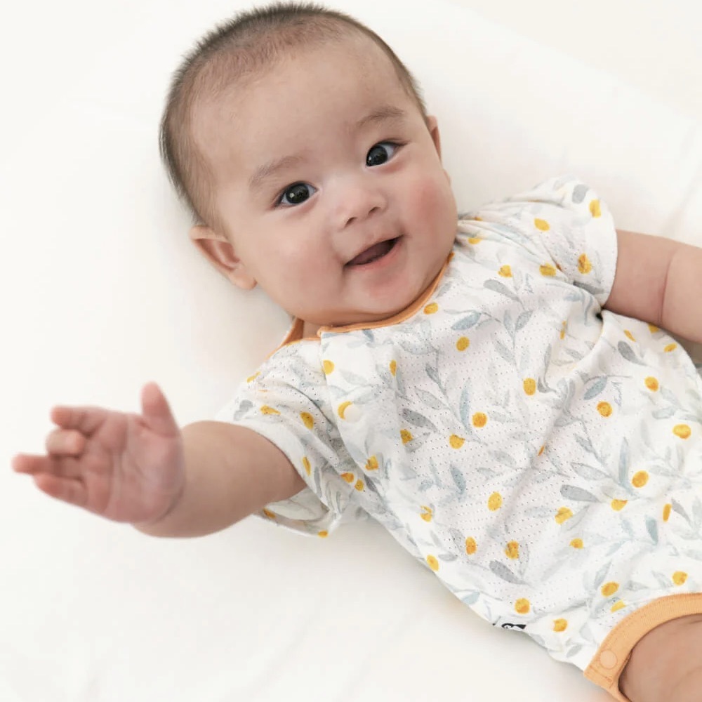 Konny 新生兒純棉網眼連體衣（0-12M）