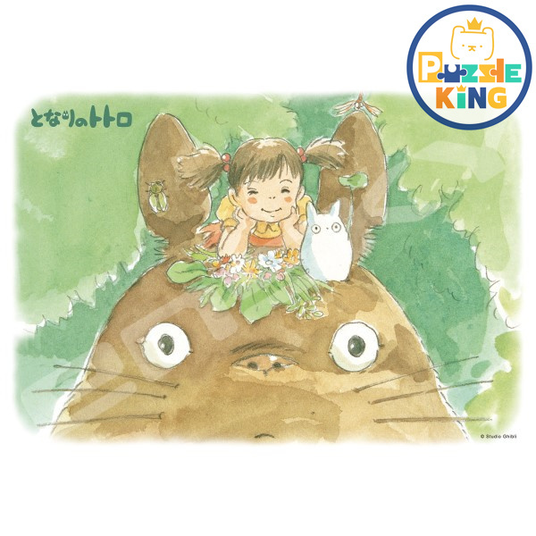 龍貓-次子在頭上