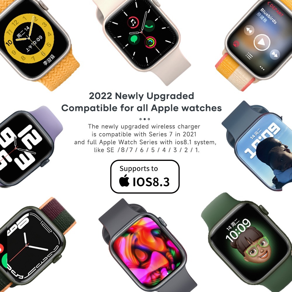 Rock 迷你便攜式Magsafe蘋果手錶充電器