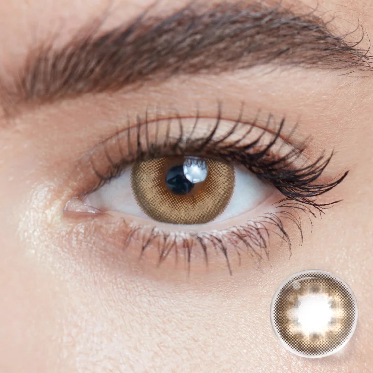 [日拋] moody Lenses Hush Hush 1 Day Sandstorm (Dune Brown) 浮塵 美妝隱形眼鏡｜每盒10片