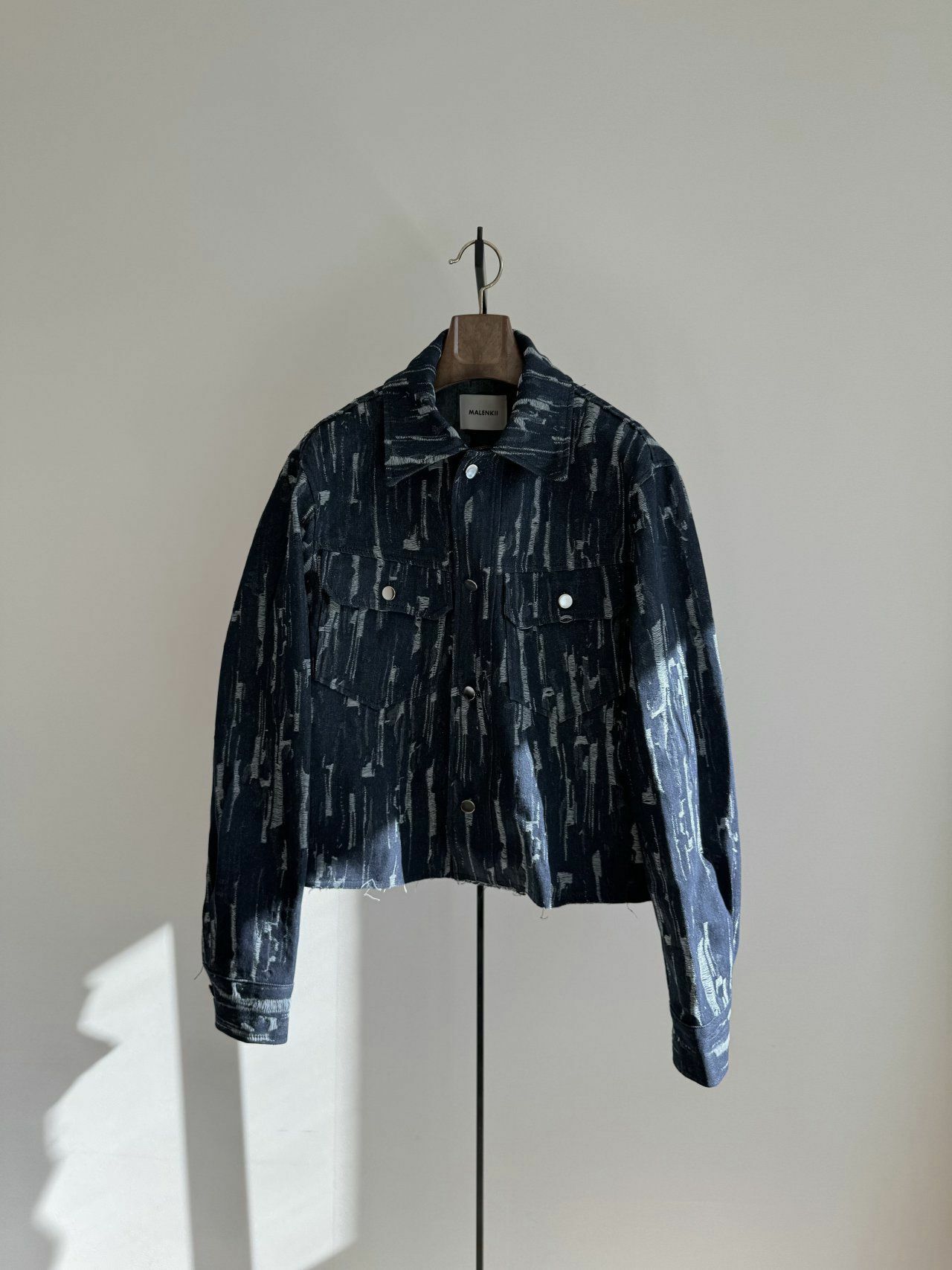 直紋牛仔褸 MALENKII-052JK