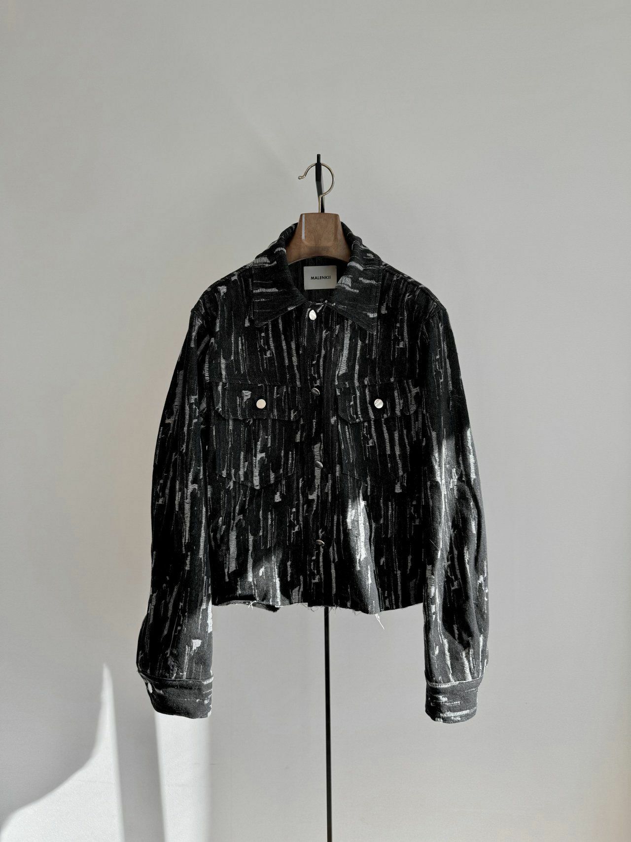 直紋牛仔褸 MALENKII-052JK