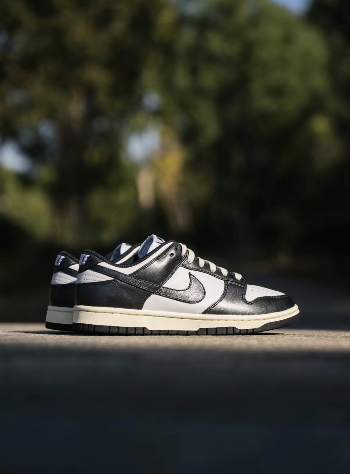 【代購】Nike Dunk Low Vintage Panda 復古熊貓 黑白奶油底 FQ8899-100