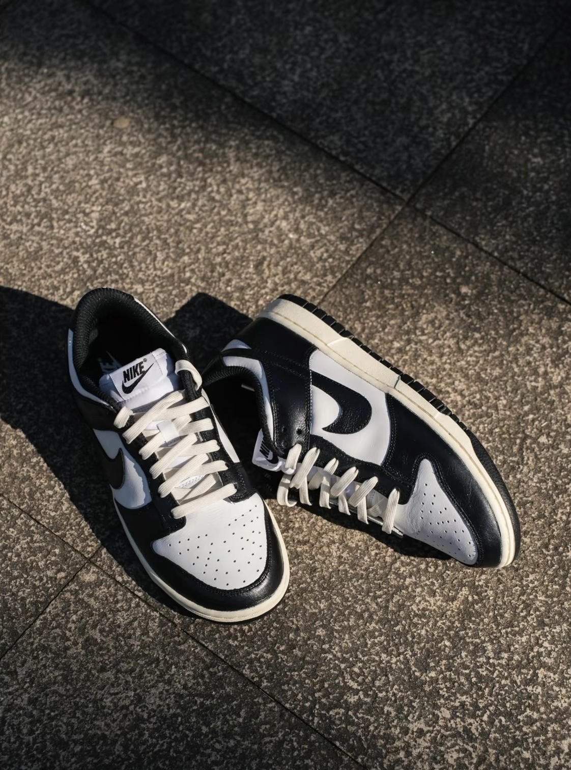【代購】Nike Dunk Low Vintage Panda 復古熊貓 黑白奶油底 FQ8899-100