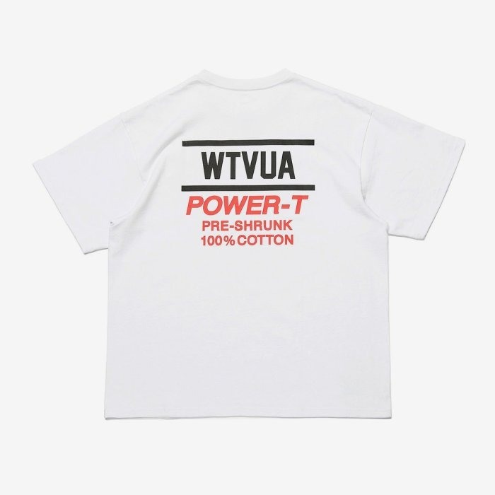 2022AW WTAPS POWER-T SS COTTON ONEITA LOGO 短T 現貨