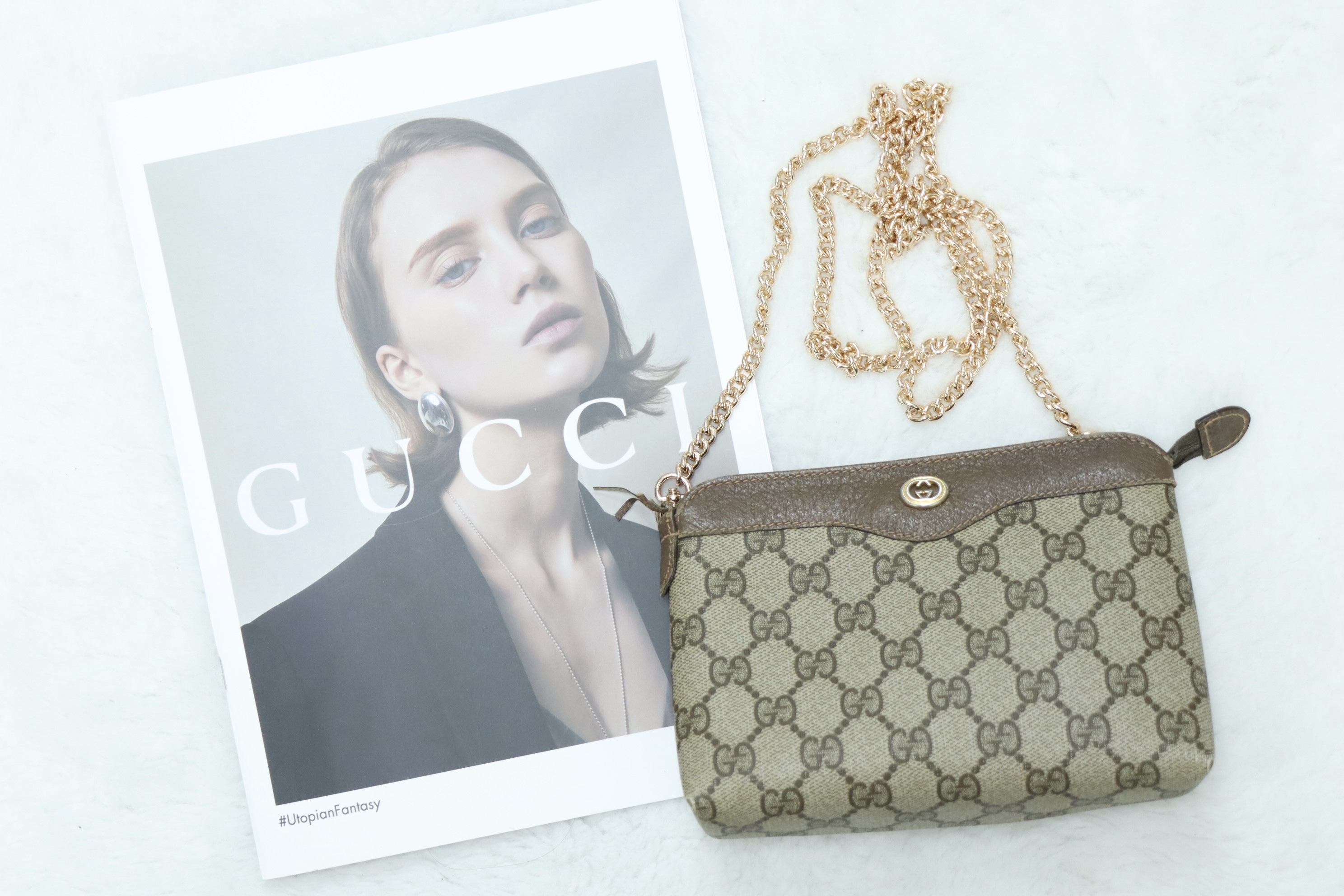 Gucci 老花pouch 🤎 ✨