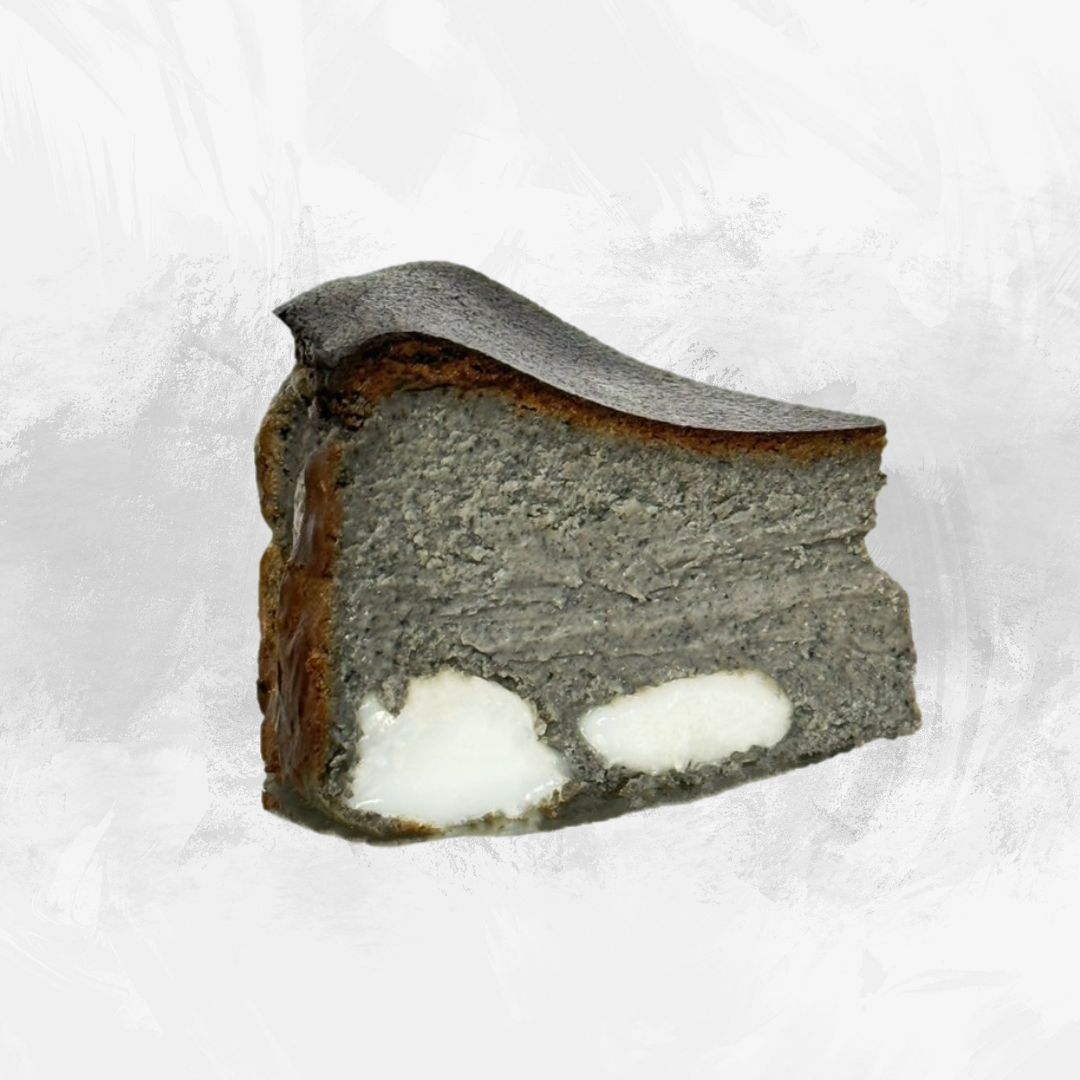 黑芝麻白玉巴斯克 6吋