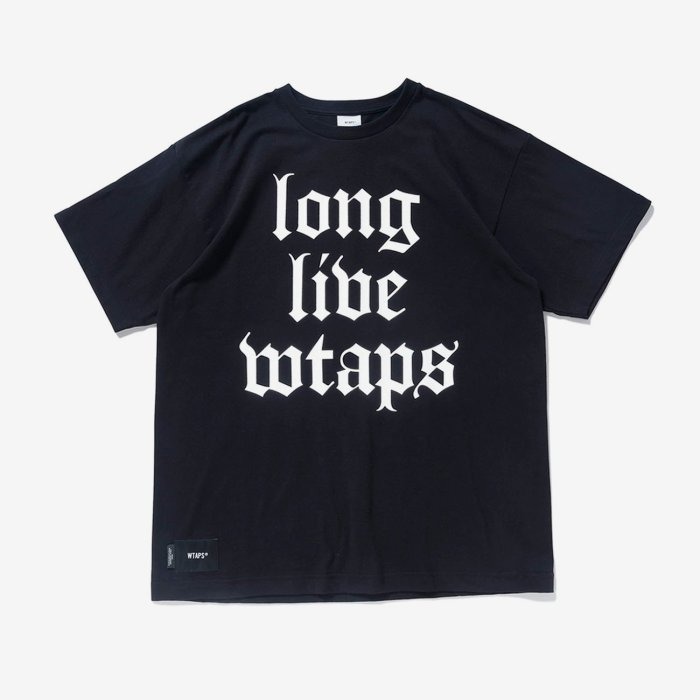 2022SS WTAPS LLW SS COTTON 目錄隱藏款 歌德字體LOGO 短T 現貨