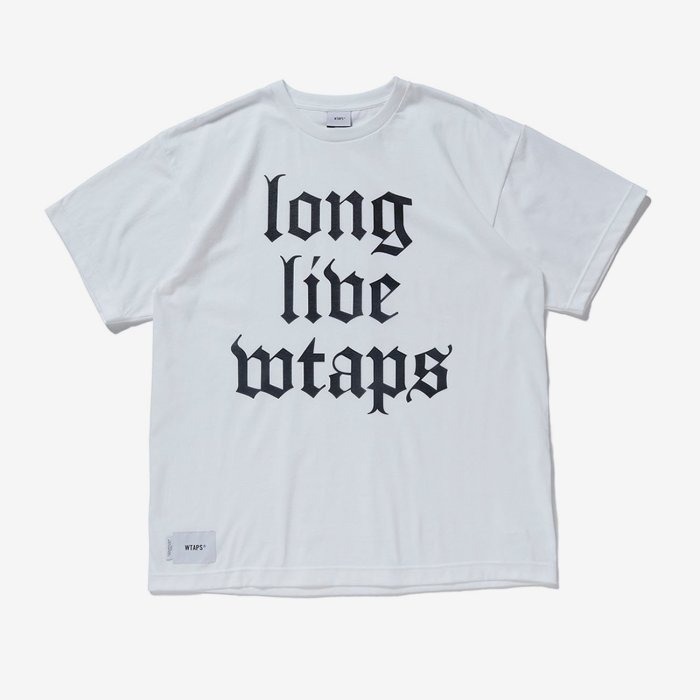 2022SS WTAPS LLW SS COTTON 目錄隱藏款 歌德字體LOGO 短T 現貨