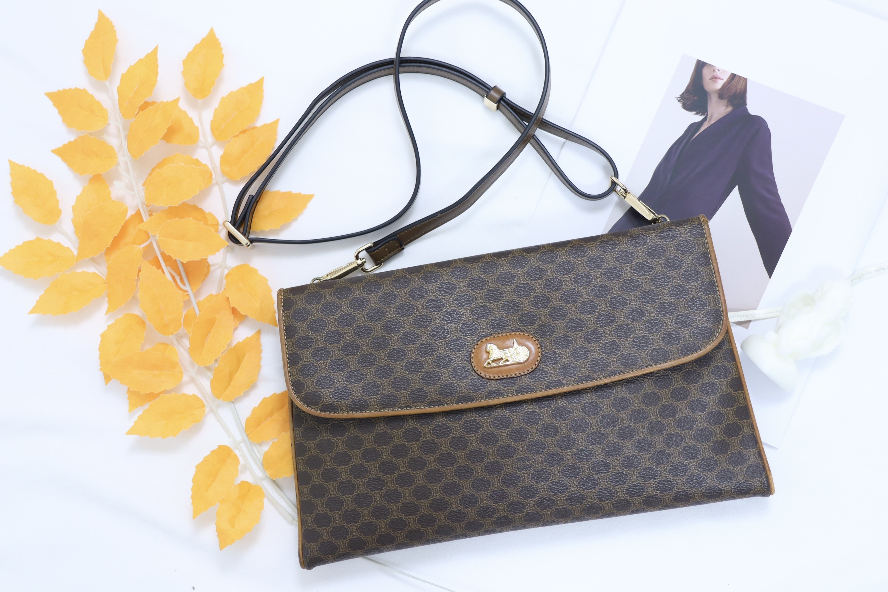 Celine馬車 斜孭袋🤎