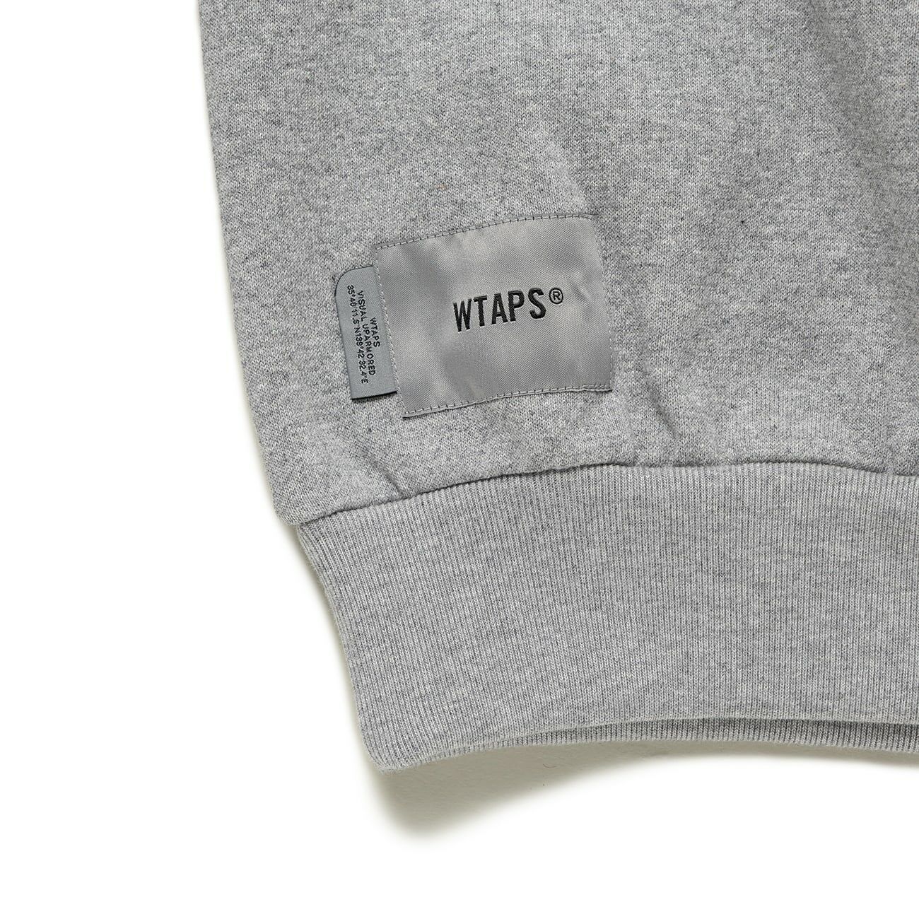 2023AW WTAPS FORTLESS SWEATER COTTON 背後字體大學T 現貨