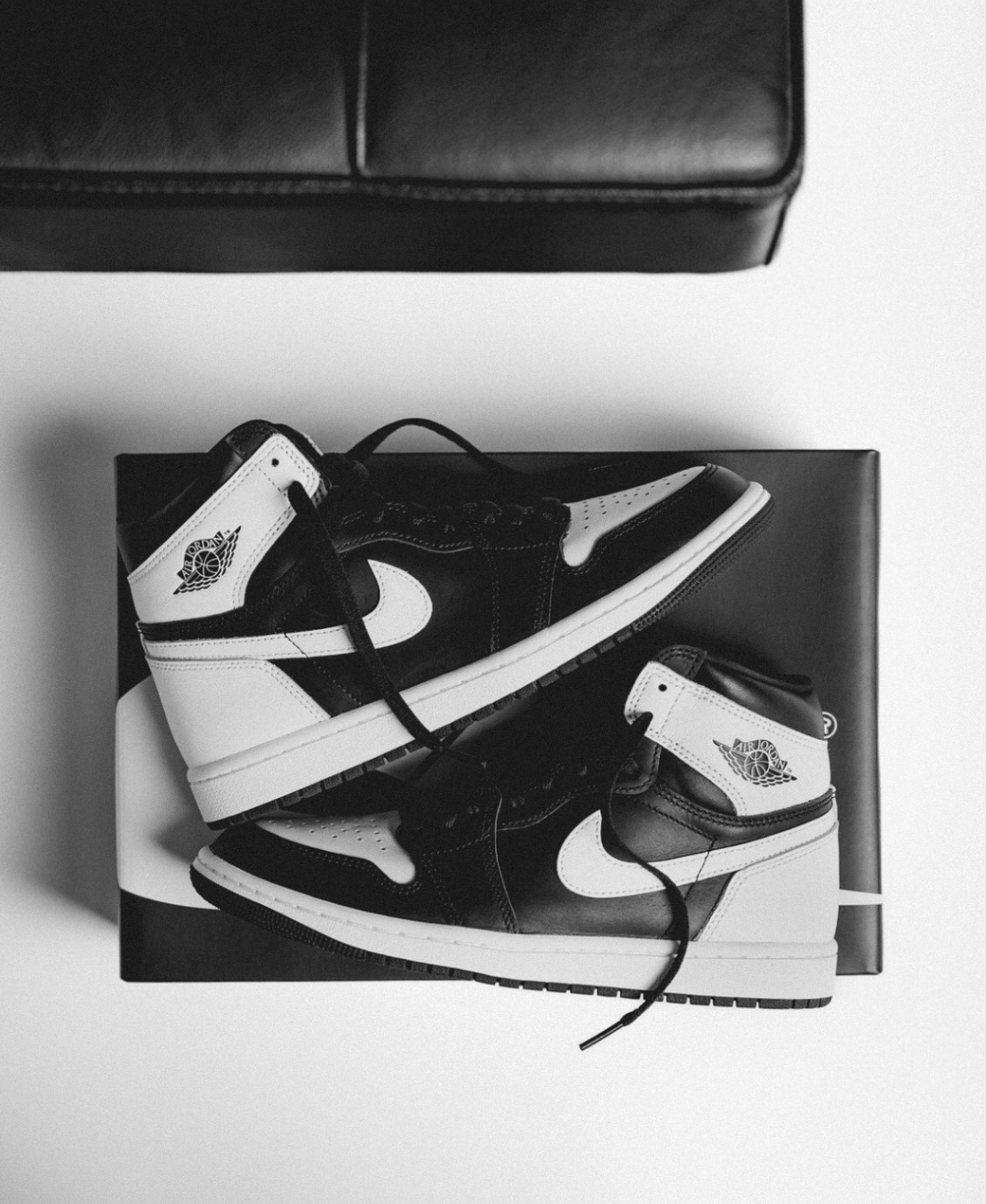 【APAIR】預購 Air Jordan 1 high OG “black white” 白黑 反轉熊貓 高筒 男鞋 大童鞋 Dz5485-010 FD1437-010