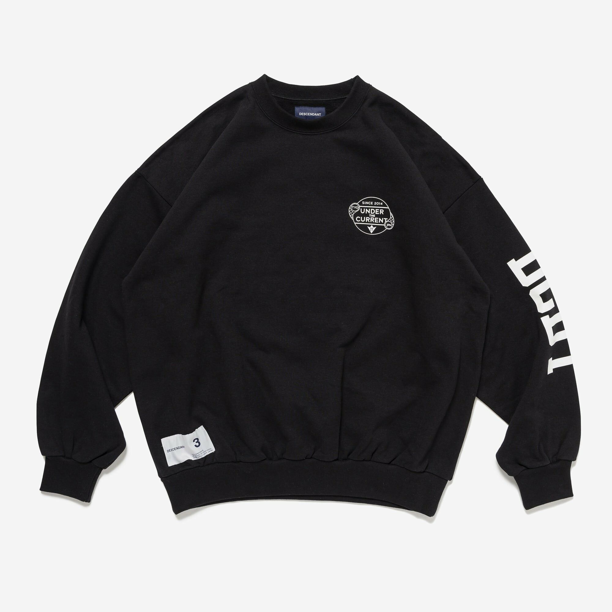 2023AW DESCENDANT UNDER THE CURRENT CREW NECK 大學T 現貨