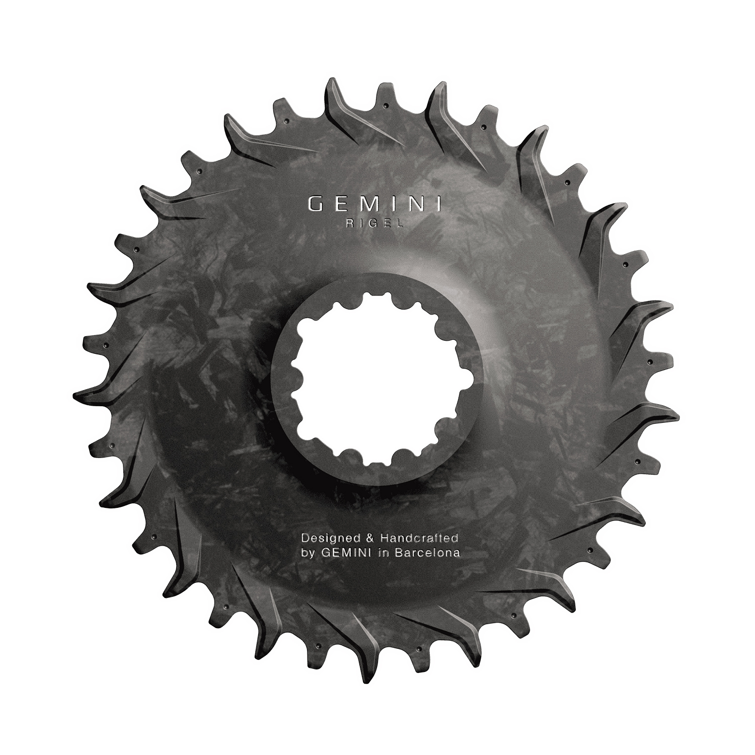 Gemini RIGEL Carbon Fiber Direct Mount MTB Chainring