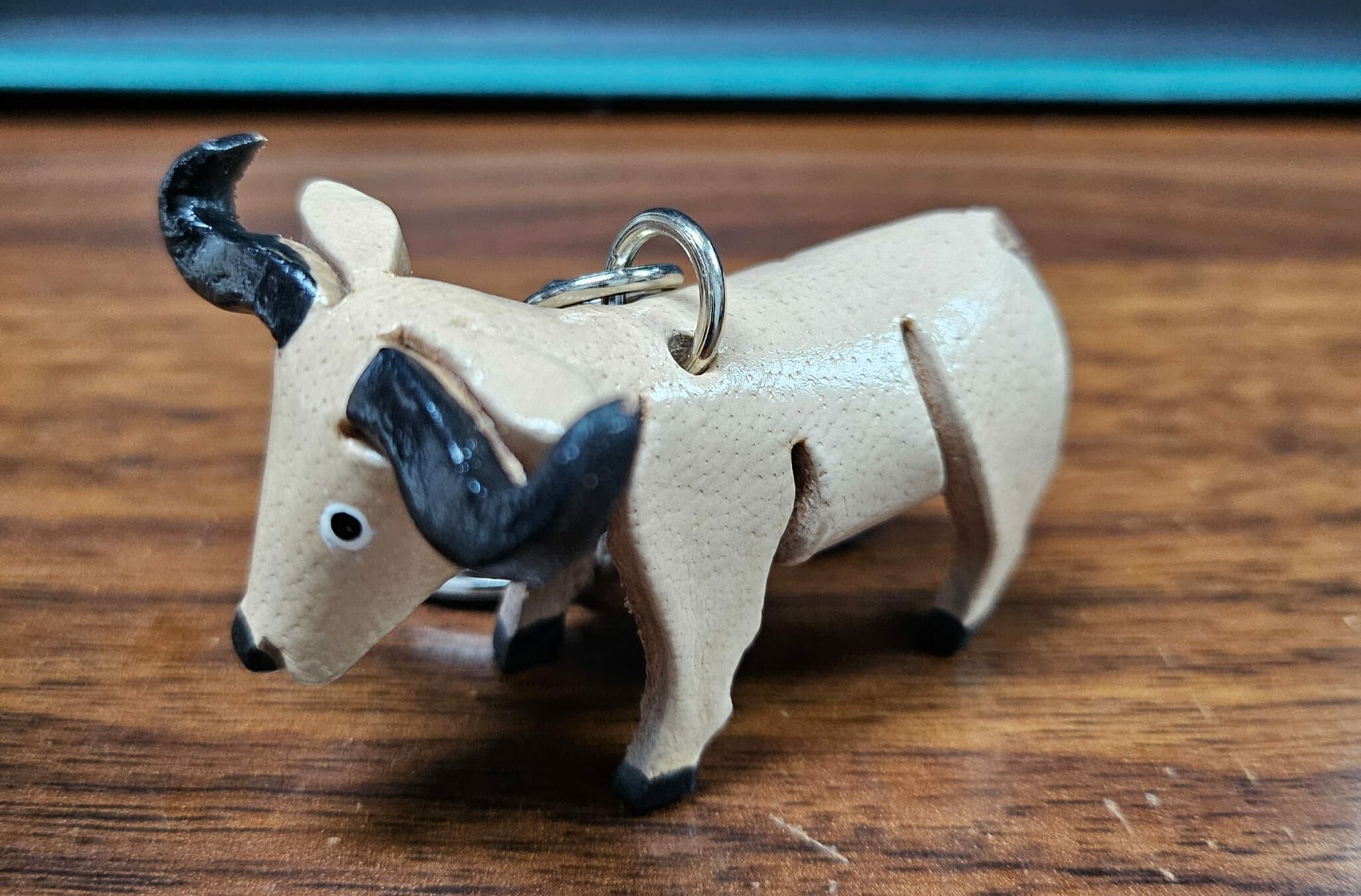 🇹🇭 泰國 HAND MADE牛皮匙扣 (山牛／山羊) (T1/548)