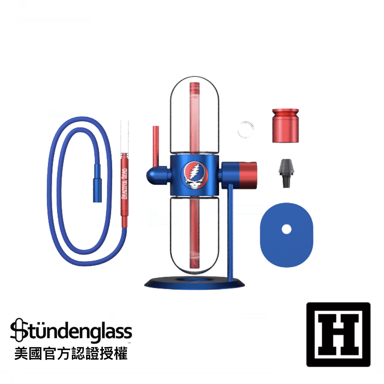 Stundenglass 翻轉重力壺 「Grateful Dead 死之華 聯名版」