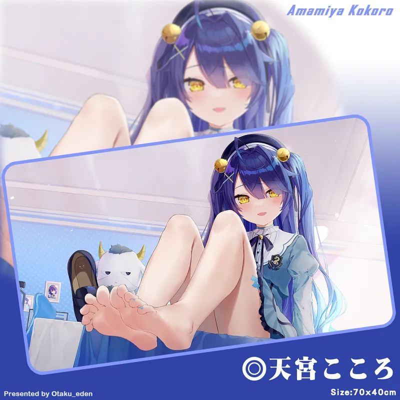 「ACG.GO」「同人代購」FF42 彩虹社 - 天宮こころ Amamiya Kokoro 滑鼠.桌遊兩用墊 - [耕太]