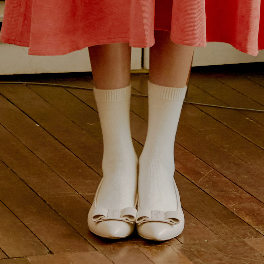 【3 Pairs SET】Banana Sisters Marie Cashmere Wool Socks