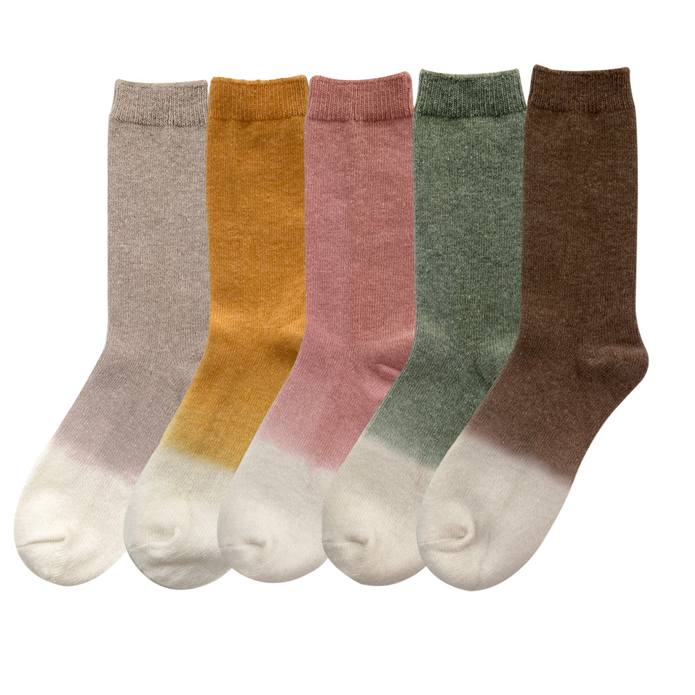 【3 Pairs SET】Banana Sisters Biarritz Aurora Cashmere Wool Socks