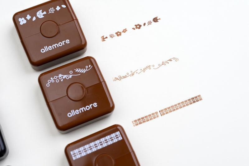 nototo 滾輪印章 6款｜日本SHACHIHATA