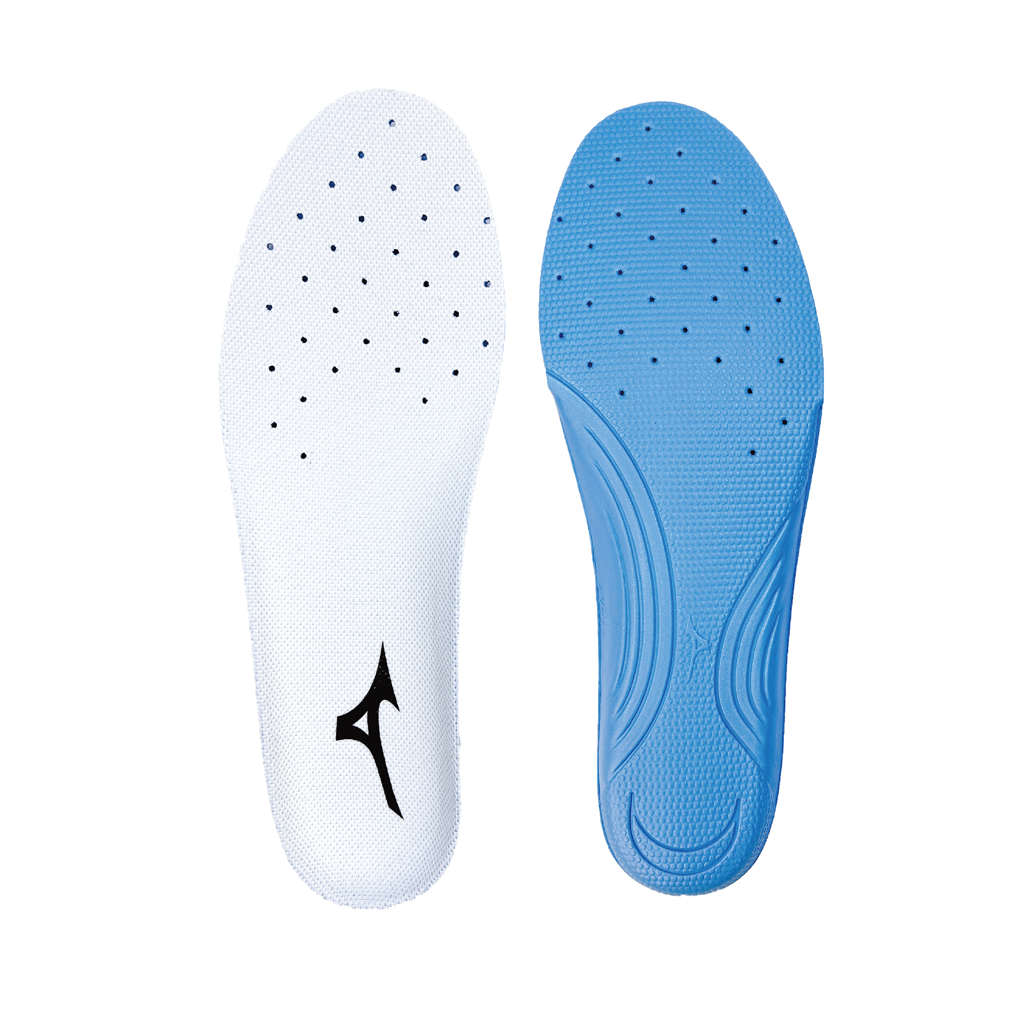 MIZUNO 運動鞋墊「白藍」