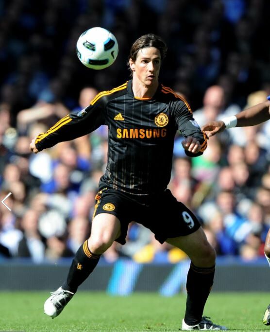 2010 Chelsea Player Issue L/S Third Away Shirt with 9 TORRES