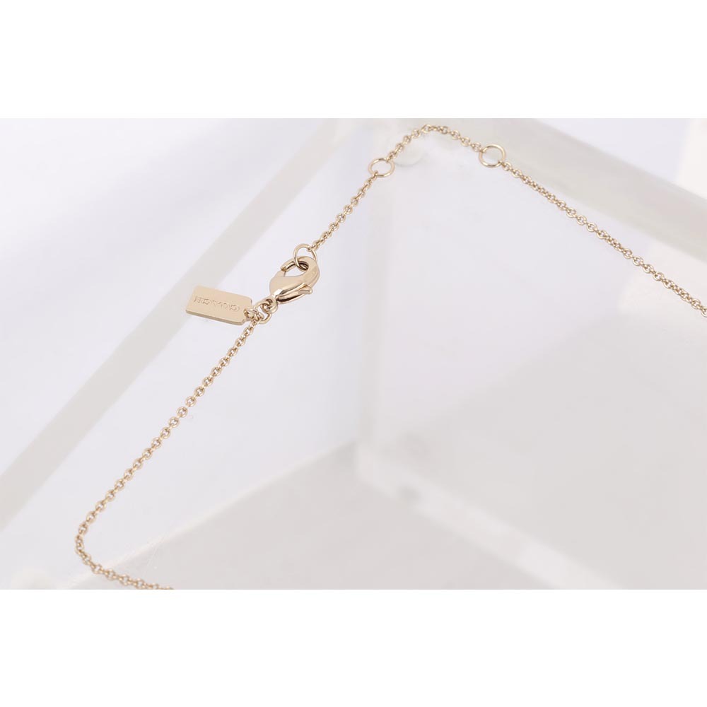 【COACH】C Logo 及玻璃水鑽項鍊(金色) C9448 GLD
