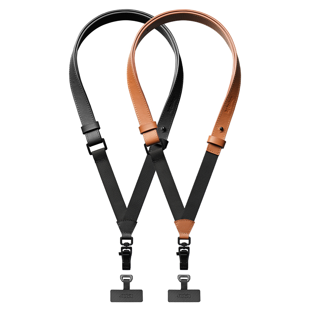 bitplay | 皮革多工背帶 暗夜黑/焦糖棕【bitplay官方授權經銷】