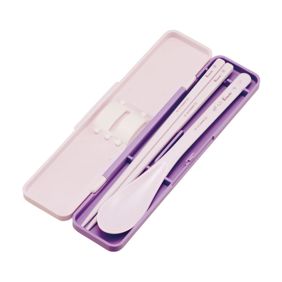 日本品牌 Skater Kuromi 18cm 筷子及更套裝 -CCS3SAAG