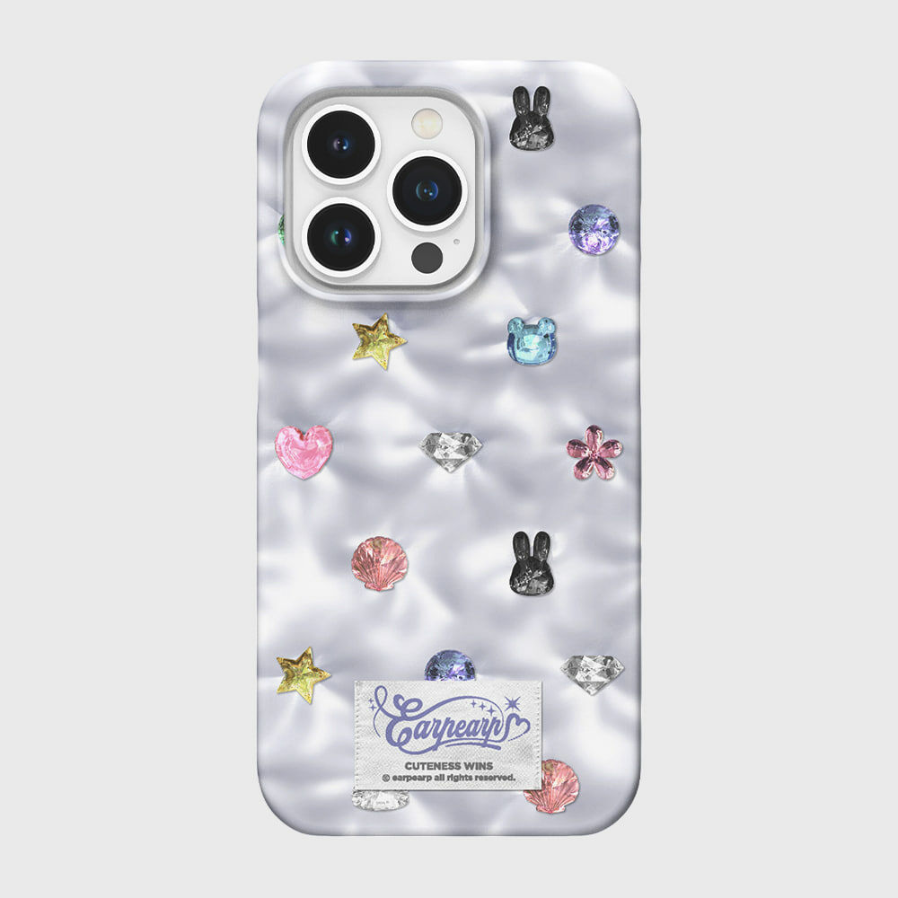 EARPEARP - GEM OBJ - WHITE 硬殼