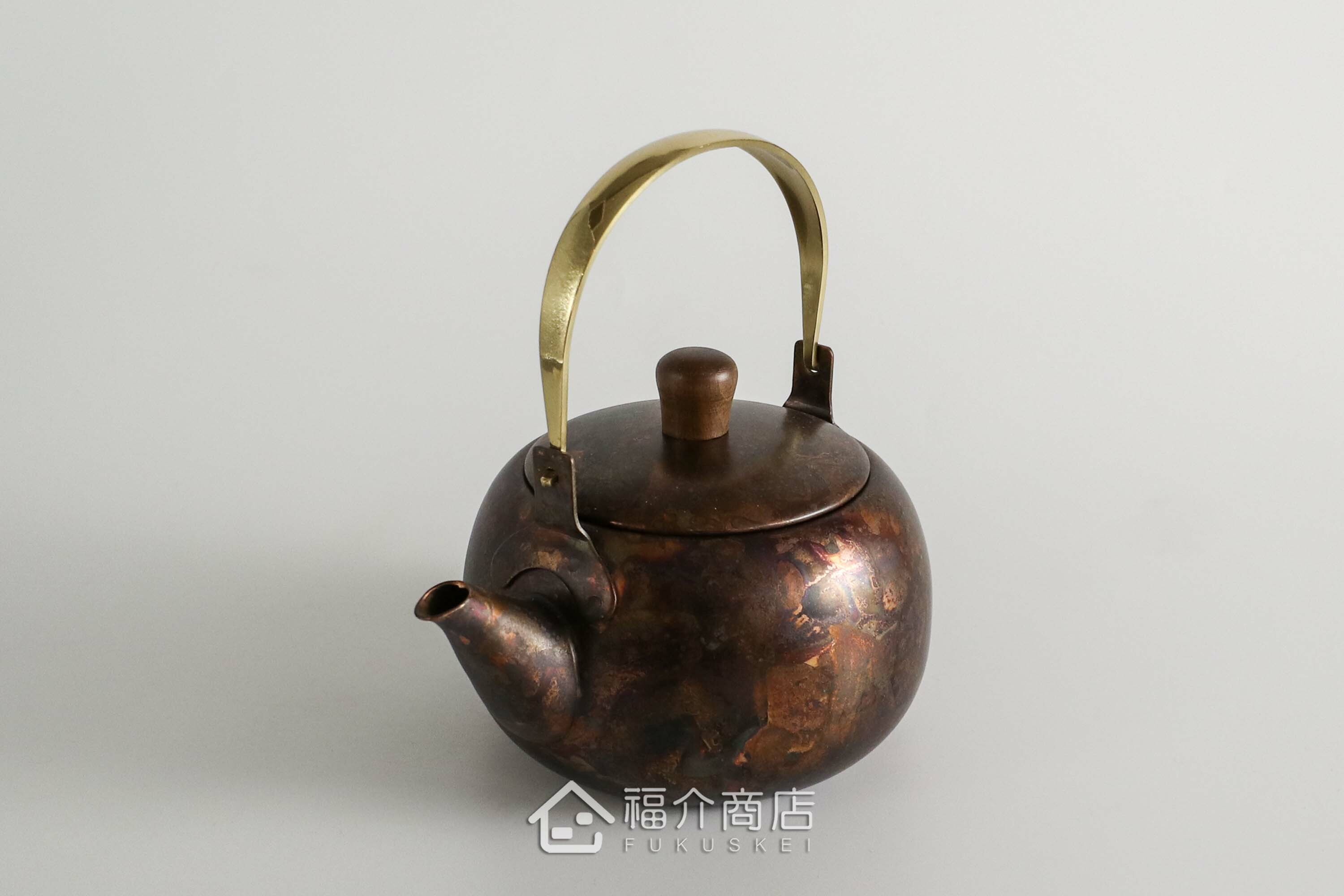 泡茶用的紅棕色不鏽鋼材質泡茶壺
