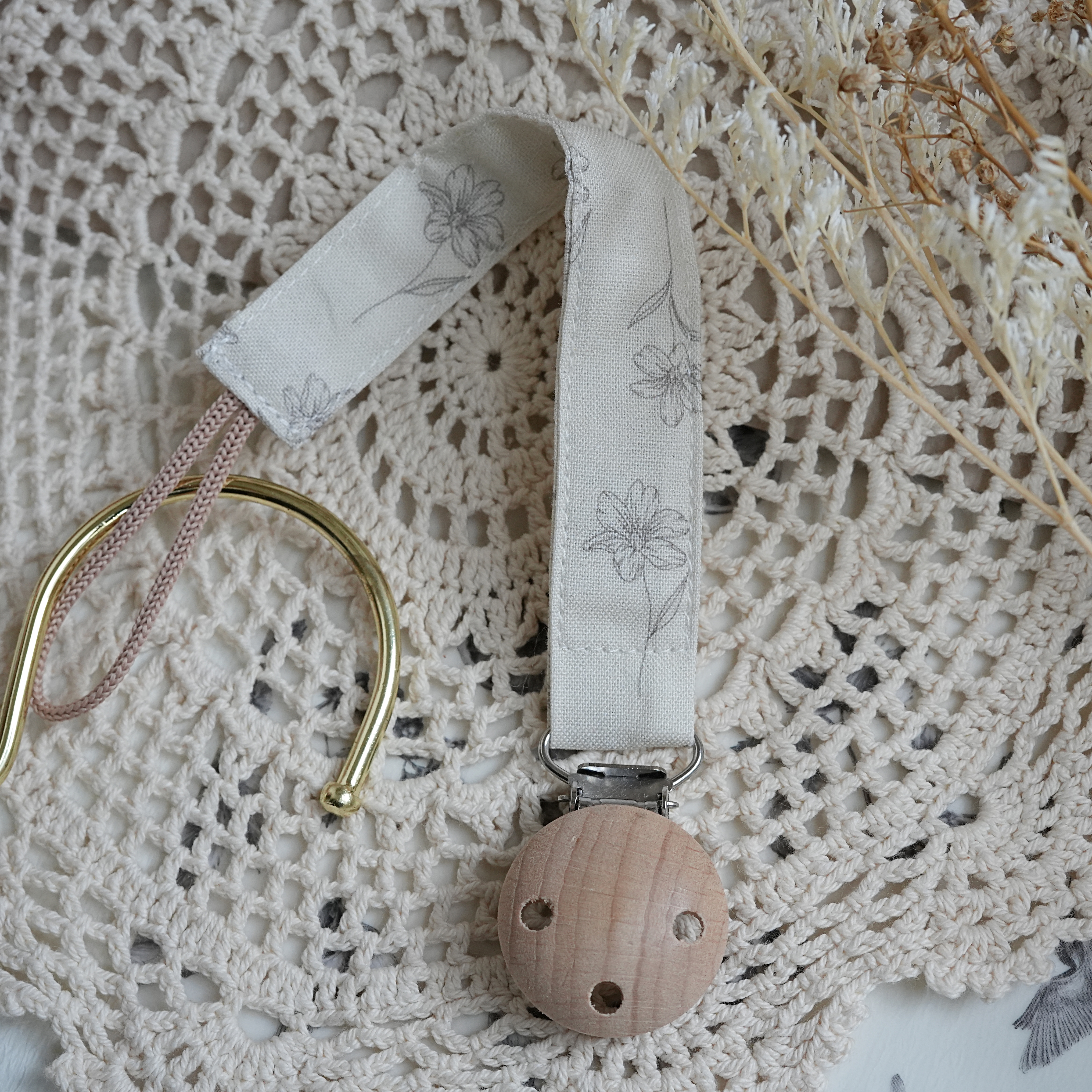 Hi Y.P store-櫸木夾-獨家設計款-高雅桔梗