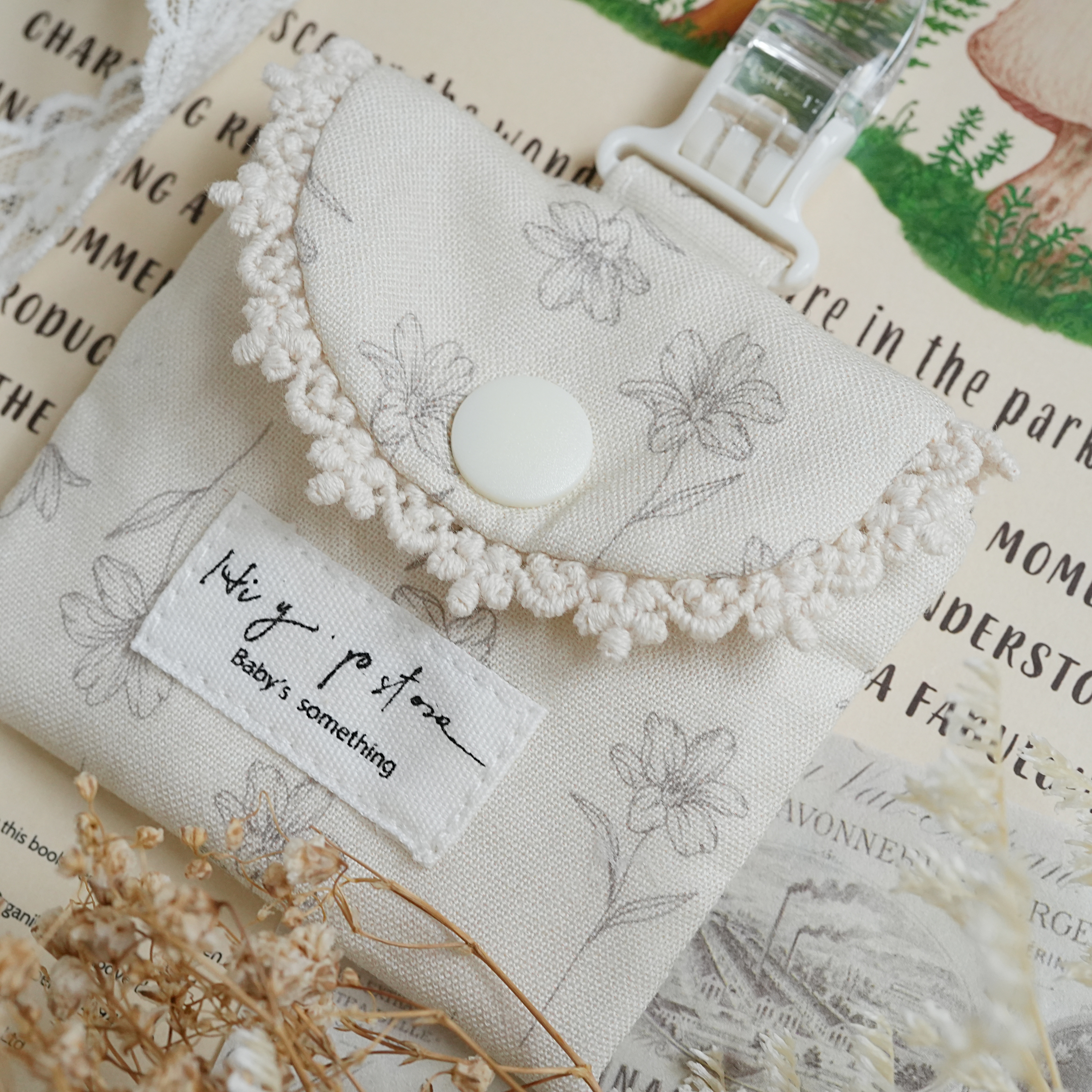 Hi Y.P store-平安符袋-獨家設計款-高雅桔梗