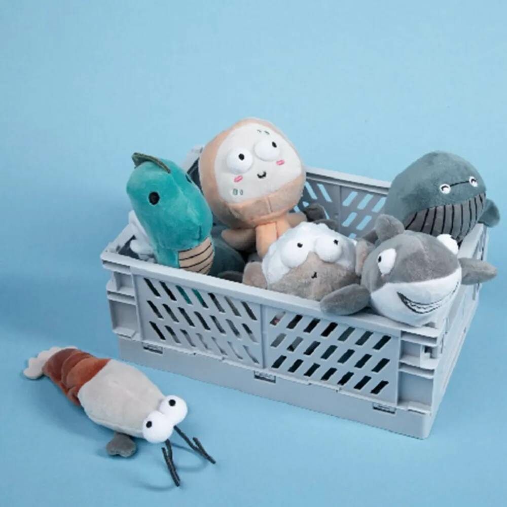 LIFEAPP 海洋系列貓薄荷玩具 (千年鯊, 史萊姆, 拱蝦米, 馬卡龍, 馬屁鯨, 慢臀豚)