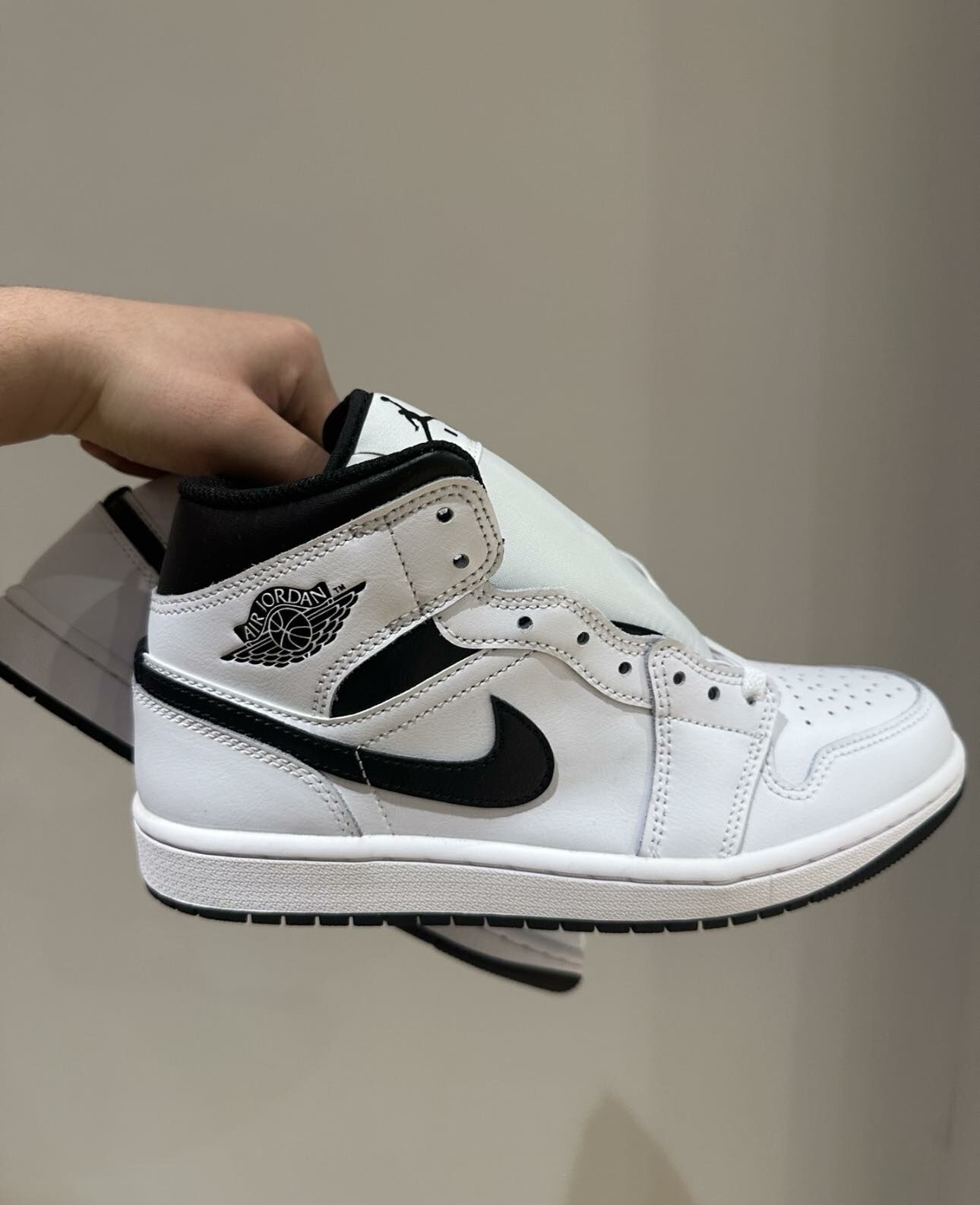 Air Jordan 1 White Panda 白熊貓 白 黑 高筒 男款