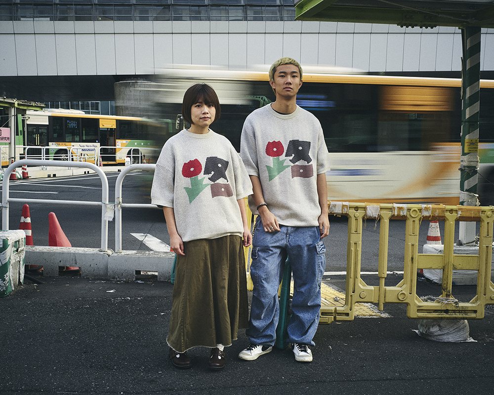[Yu Miyama]  "路 Road" Short-Sleeve Top