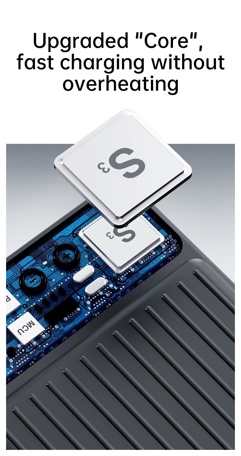 Rock -P92 10000mAh 超簿带線款行動電源 PD20W