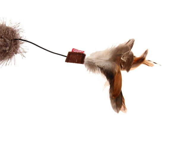 GIGWI - Feather Teaser 絨球魔力貓棒